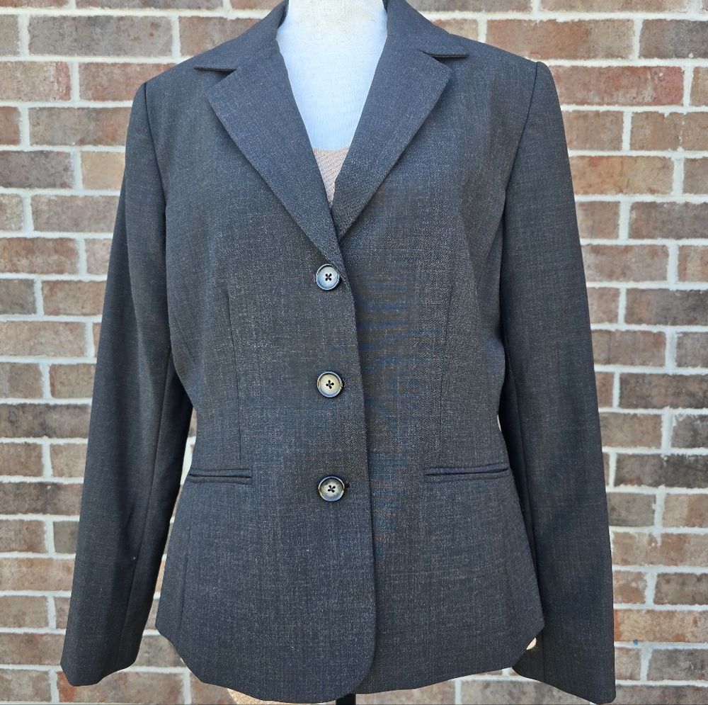 Harold's Brown Tailored Blazer Jacket – Women’s Size 10 – NEW With Tags – $198 M